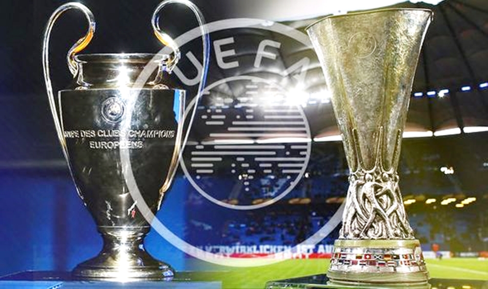 Liga Champions dan Liga Europa.