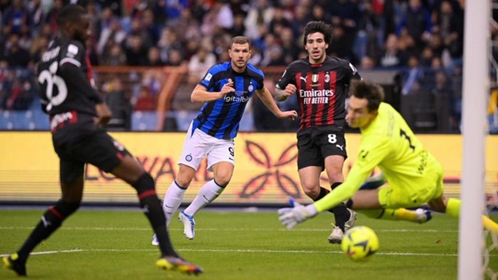 Inter Milan kalahkan rival sekota.