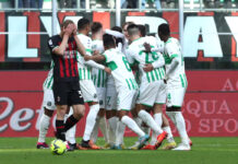 AC Milan 2-5 Sassuolo.