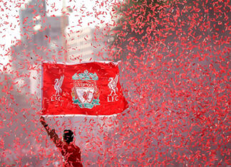 Bendera Liverpool.