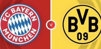 Bayern Munich vs Borussia Dortmund.