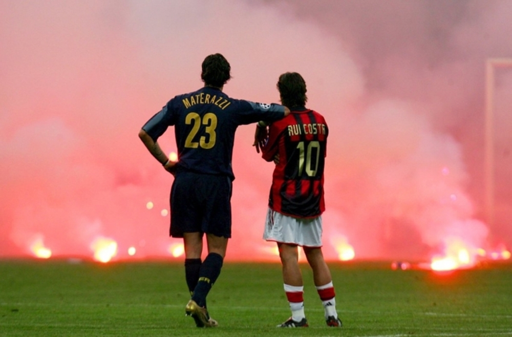 Derby Milan di Liga Champions.