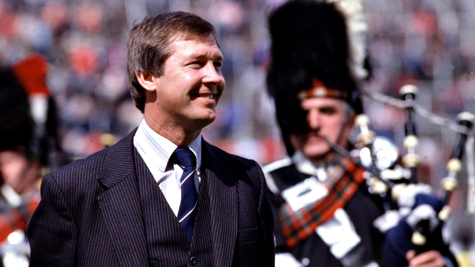 Sir Alex Ferguson saat melatih Aberdeen.