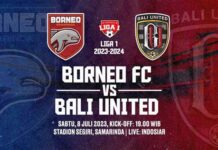 Borneo FC Vs Bali United