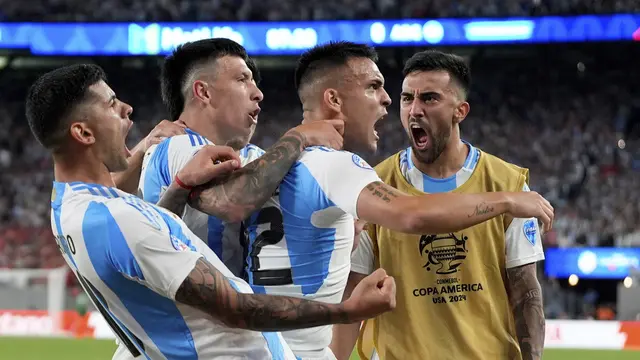 Perbandingan Tim Argentina di Atas Angin