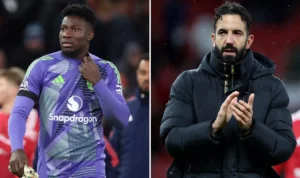 Sudah Pergi, Amorim Masih Bicarakan Blunder-blunder Onana di MU