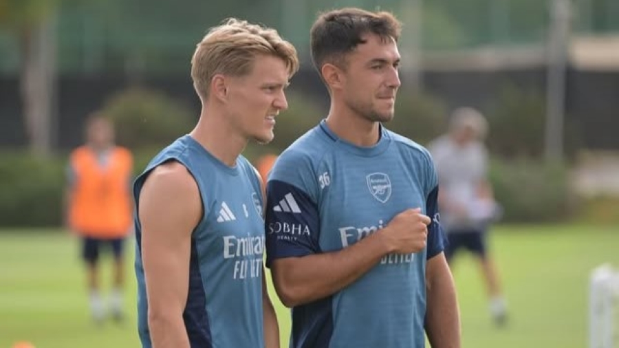 Arteta Umumkan Kondisi Terbaru Odegaard dan Zubimendi Jelang Hadapi Fulham