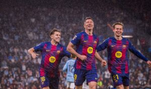 Hasil Pertandingan La Liga Pekan ke-12: Barcelona Menang Spektakuler, Madrid Tertahan