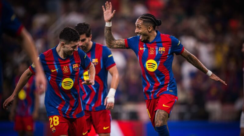 Cukur Bilbao 5-0, Barcelona Melangkah Mantap ke Final Piala Super Spanyol