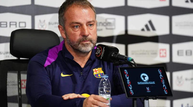 Final Piala Super Spanyol Bau El Clasico, Flick Tegaskan Barcelona Mulai dari Nol