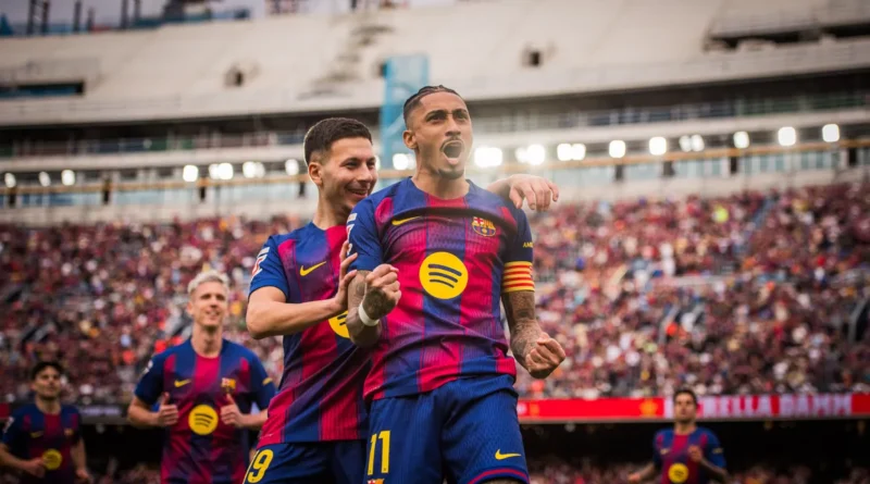 Hasil Pertandingan La Liga Pekan ke-28: Barcelona dan Real Madrid Pesta Gol, Atletico Madrid Menang Tipis