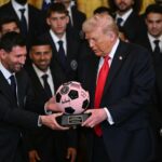 Momen Langka di Gedung Putih: Lionel Messi Temui Donald Trump