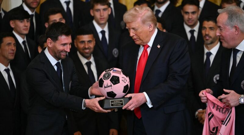 Momen Langka di Gedung Putih: Lionel Messi Temui Donald Trump