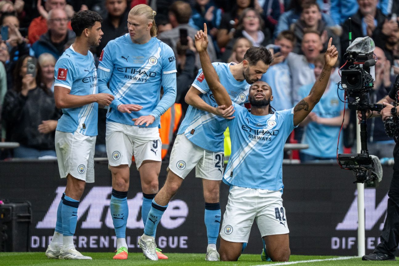 Antoine Semenyo Cetak Gol Tunggal, Manchester City Segel Gelar Juara FA Cup