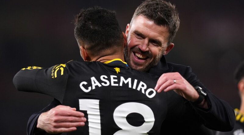 Casemiro Sebut Carrick Sangat Layak jadi Manajer Permanen Manchester United