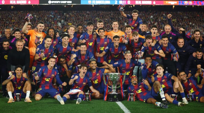 Hasil Pertandingan La Liga Pekan ke-35: Barcelona Bungkam Real Madrid dan Angkat Trofi Juara