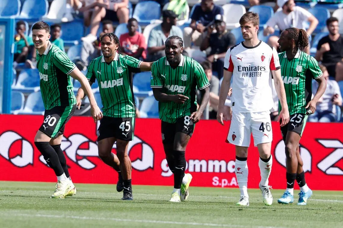 Hasil Pertandingan Serie A Pekan ke-35: AC Milan Takluk dari Sassuolo, Inter Milan Kian Kokoh
