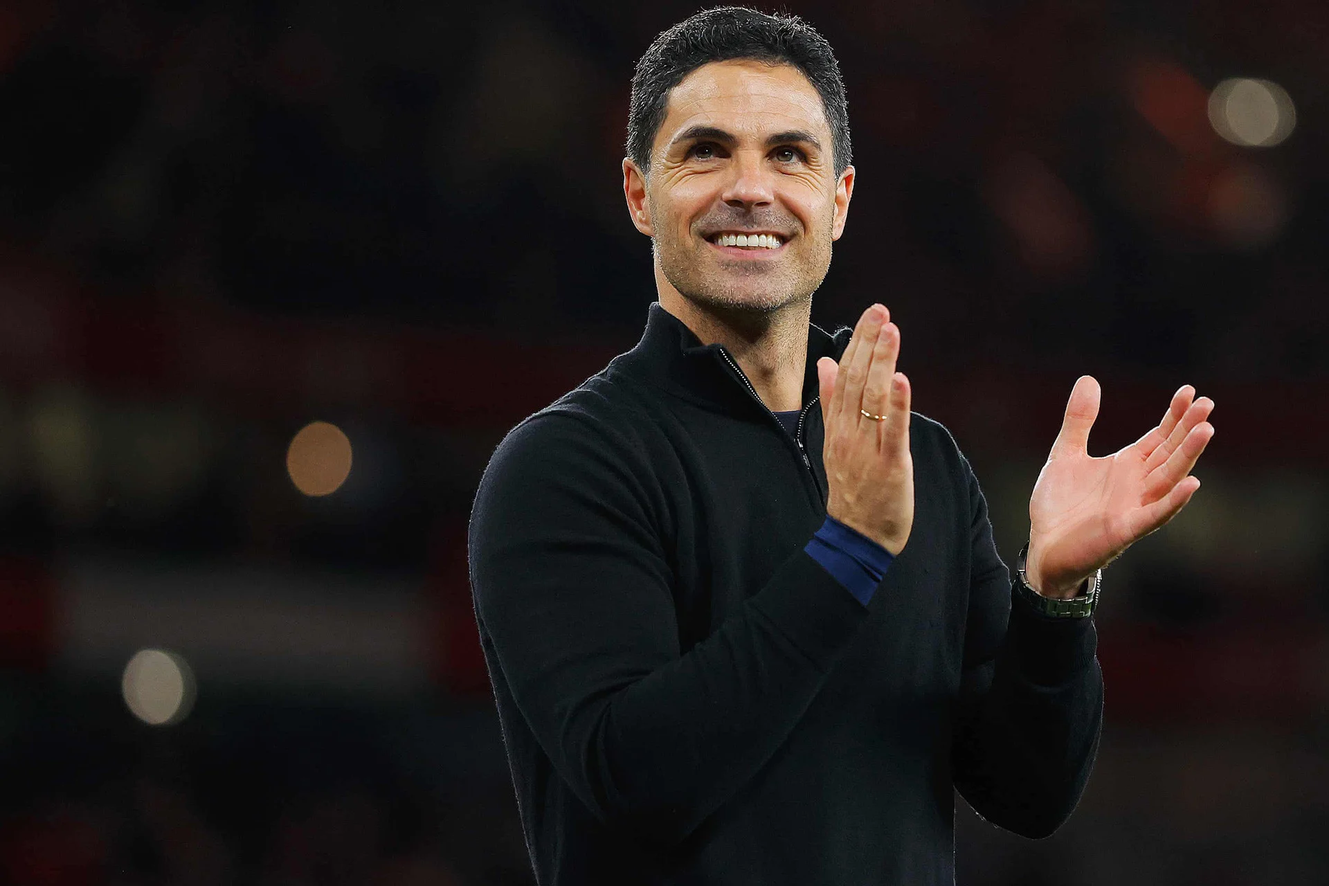 Mikel Arteta Beri Pidato Emosional di Pesta Juara Liga Inggris Arsenal