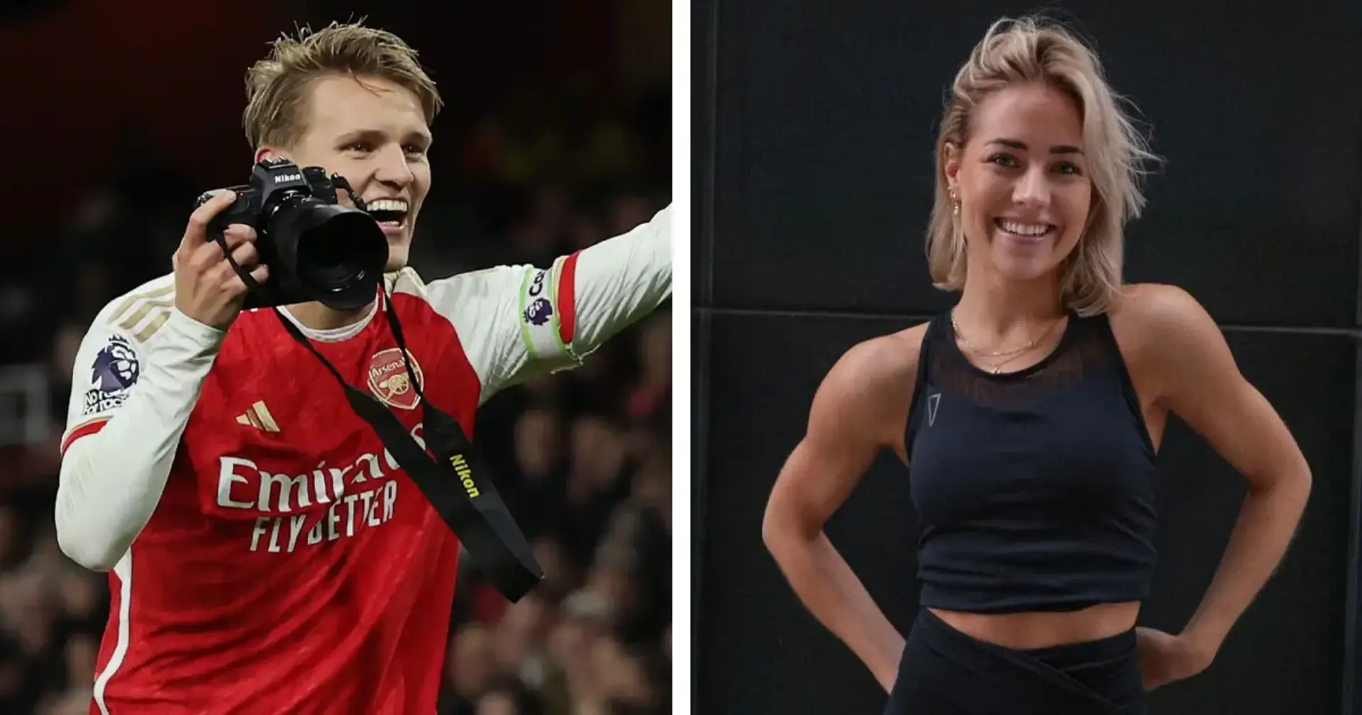 Sosok Helene Spilling, Pasangan Martin Odegaard yang Bikin Fans Arsenal Salah Fokus