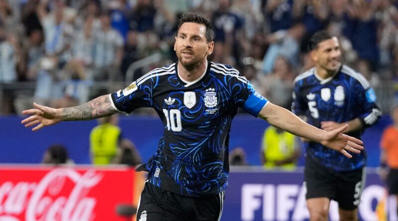 Argentina Tumbangkan Yordania, Messi Ukir Sejarah Baru Lagi di Piala Dunia