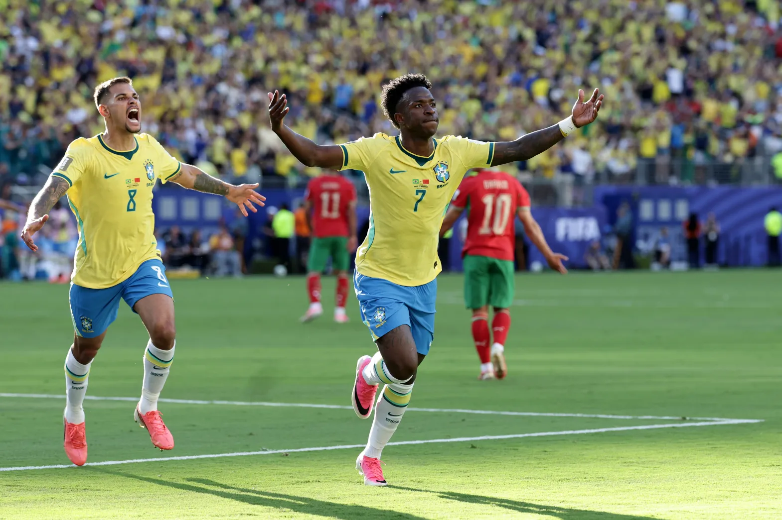 Brasil Nyaris Tumbang di Laga Perdana! Vinicius Jr Selamatkan Selecao dari Kejutan Maroko
