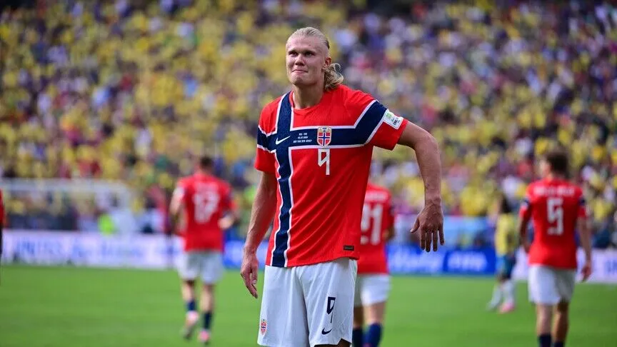 Haaland Bungkam Brasil, Norwegia Ukir Sejarah Lolos ke Perempatfinal