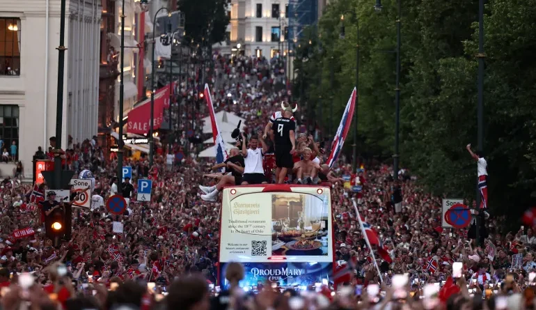Norwegia Tersingkir dari Piala Dunia 2026, Haaland Cs Disambut Bak Pahlawan di Oslo