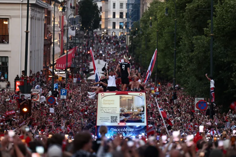 Norwegia Tersingkir dari Piala Dunia 2026, Haaland Cs Disambut Bak Pahlawan di Oslo